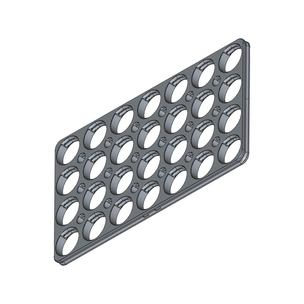 D-LOCK_PANEL.7X4-BLANK 3d model