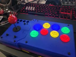 Custom Arcade Fightstick 3d model