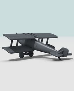 1:144 L.F.G. Roland D.II 3d model