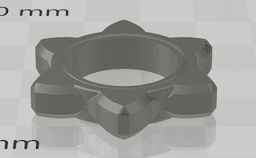 Fidgets Rings Shuriken & Speed 3d model