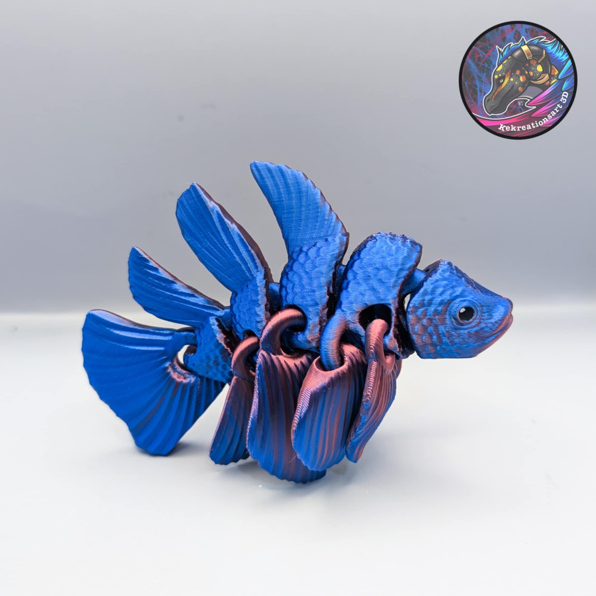 flexi beta fish 3d model