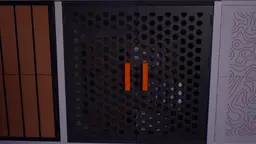 IKEA KALLAX Cabinet doors 3d model