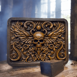 Skull Deco Box 3d model