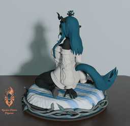 Comfy Queen Chrysalis | My Little Pony Fan Art 3d model