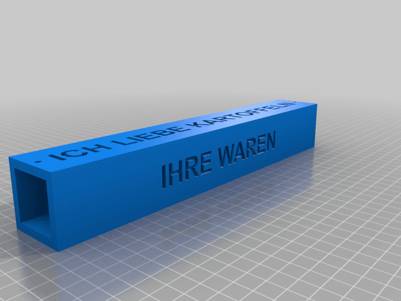 Warentrenner / Wares / Shopping Item Seperator 3d model