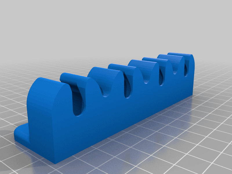 HobbyStar Hex / Nut Driver Set Pegboard Wall Mount 3d model