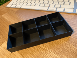 Revell Aqua Color bottle/pot organizer for 4, 6, 8, 10, 12 or 16 square pots 3d model
