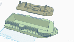 Cruiseship piggybank 3d model