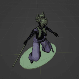 Juri Force User v2 3d model