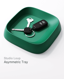 Asymmetric Tray 3d model