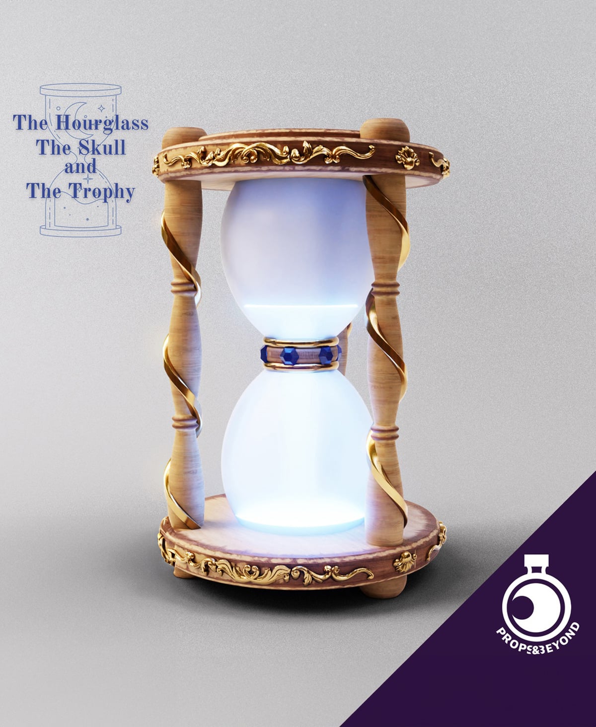 Hourglass of Time Stop 3d model