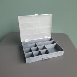 Stackable Organizer Assortment Box with Lid #2 3d model