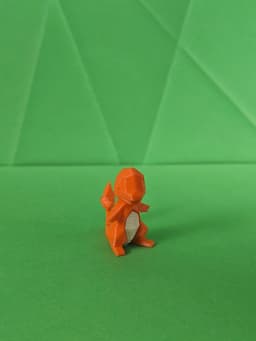 Charmander Low Poly Pokemon 3d model