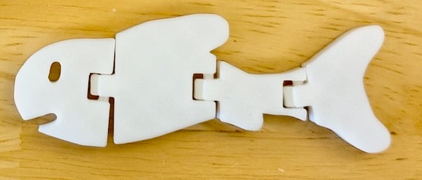 Articulated Fish 3d model