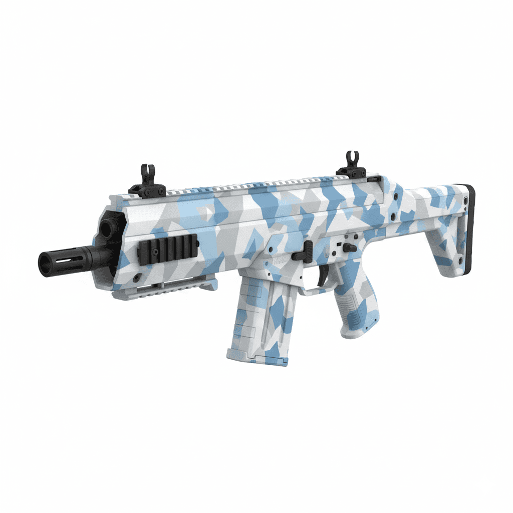 Gun KRISS Vector Alpine Tactical Platform 3d model