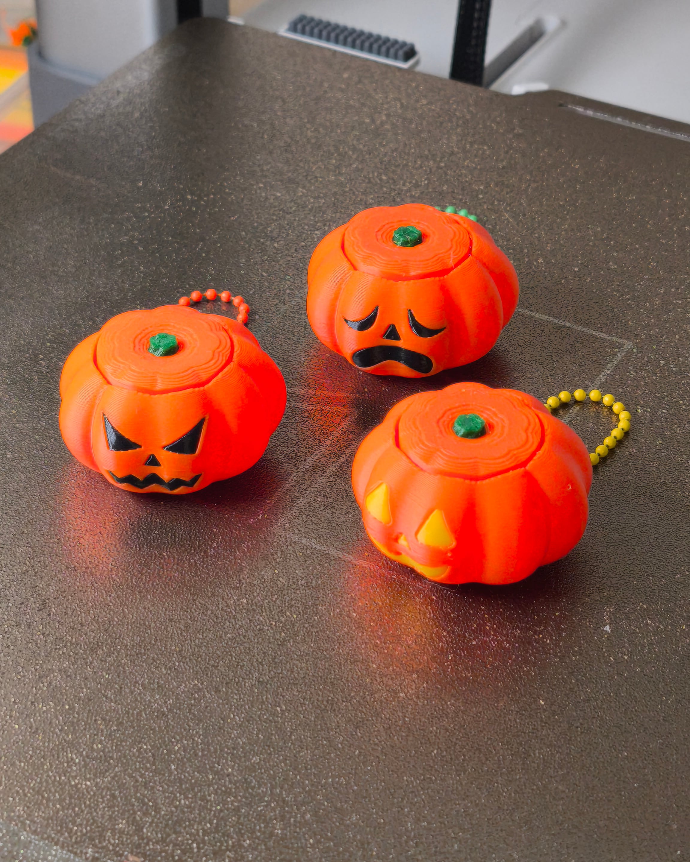 Pumpkin Fidget Clicker 3d model