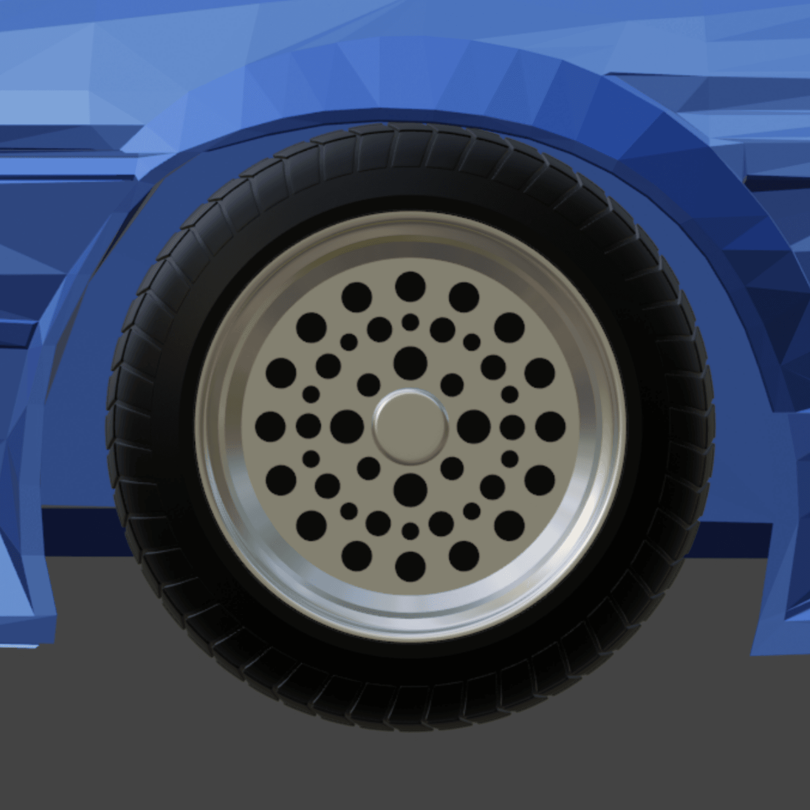 ATS Pepperpot wheels 1/64 3d model