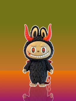 DIY Devil Labubu Doll - Inspired by Labubu - Fan Art 3d model