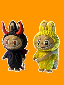 DIY Devil Labubu Doll - Inspired by Labubu - Fan Art 3d model
