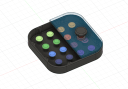 Nintendo Switch Thumb Grips Box/Holder 3d model