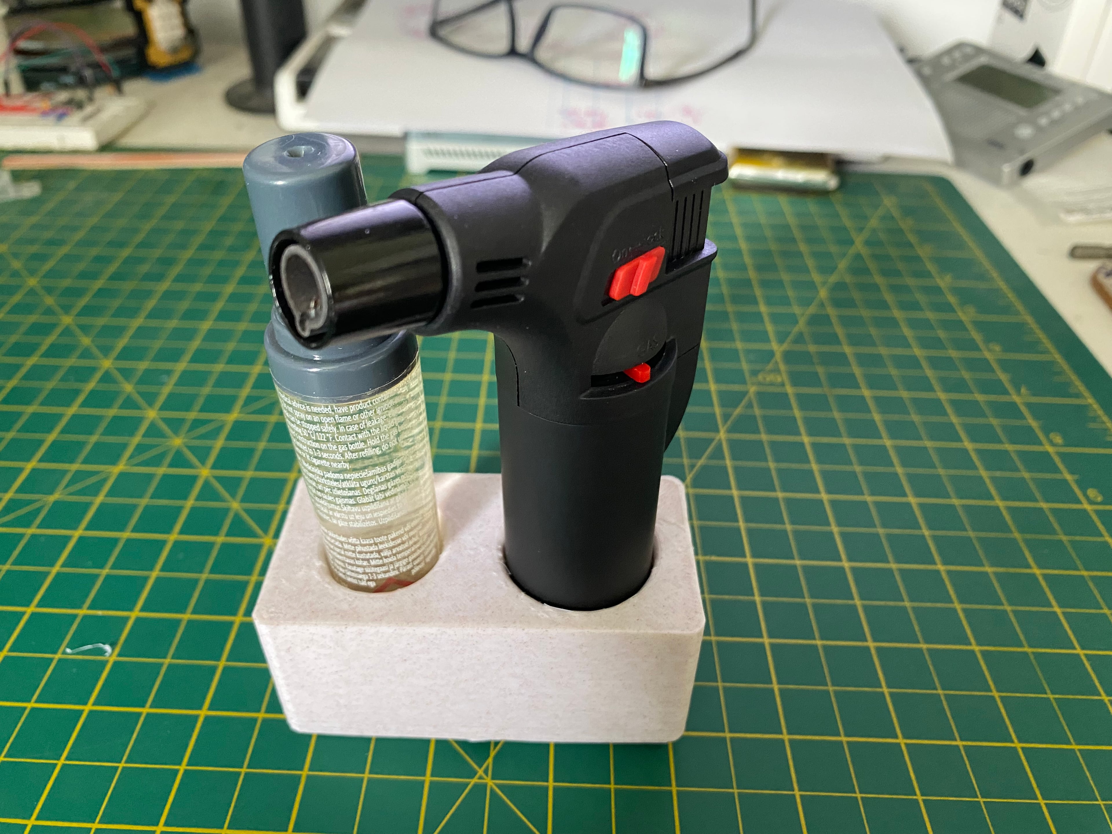 Gridfinity Lighter Holder 3d model