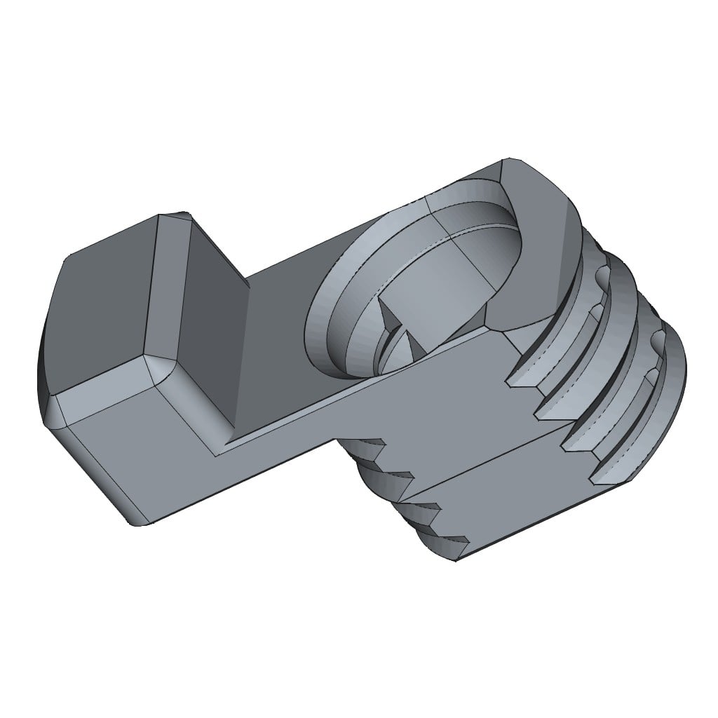 D-LOCK_CONNECTOR_L-M-TAB.DOUBLE 3d model