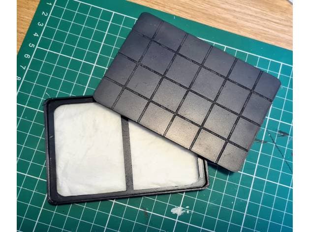 Wet Palette (for painting minis) 3d model