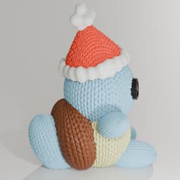 Squirtle Pokémon tortuga - crochet 3d model