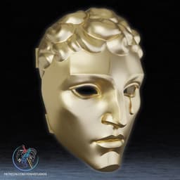 Adam Warlock Blood Mask 3D Printer STL File 3d model