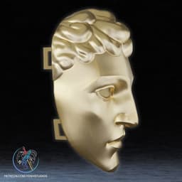 Adam Warlock Blood Mask 3D Printer STL File 3d model