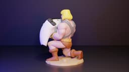 He-Man Controller Holder 3d model