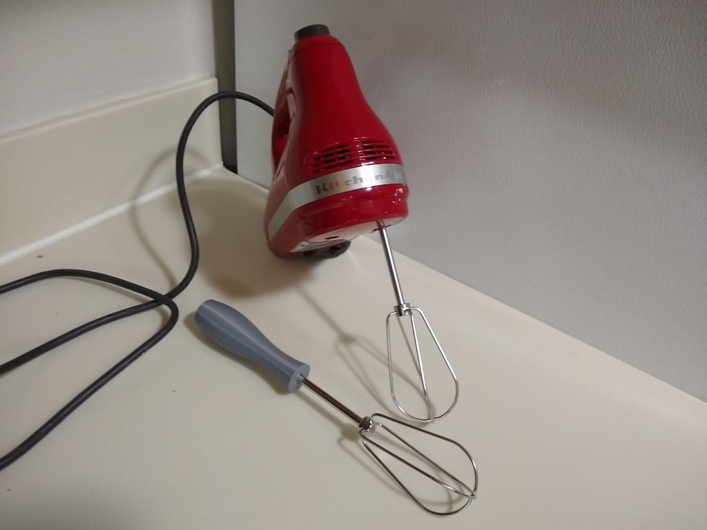 KitchenAid Handheld Mixer whisk handle 3d model