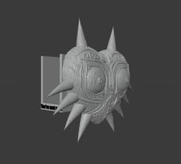ZELDA MAJORA'S MASK SWITCH DOCK HOLDER WALL MOUNT 3d model
