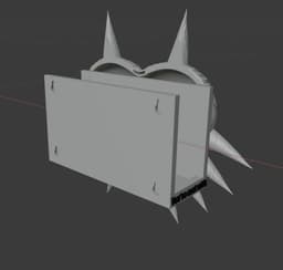 ZELDA MAJORA'S MASK SWITCH DOCK HOLDER WALL MOUNT 3d model