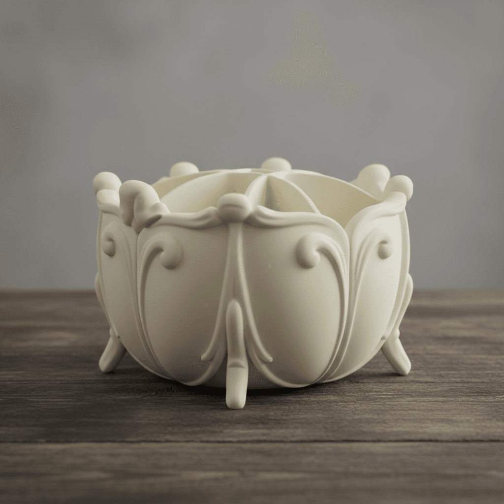 Decorative Shelf Basket 3d model