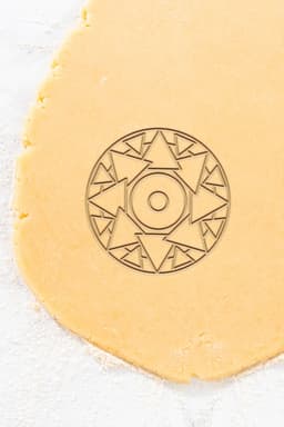 Mandala Cookie Cutter, Biscuit Cutter 3d model