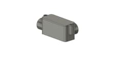 1/2" Type-LL Conduit Body 3d model