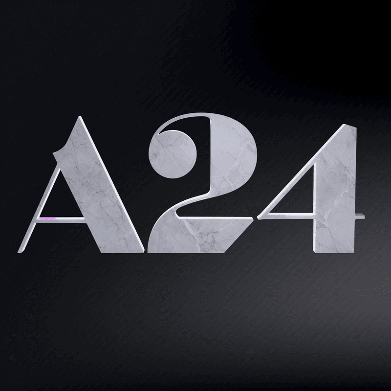 FREE A24 Logo and Keychain 3d model