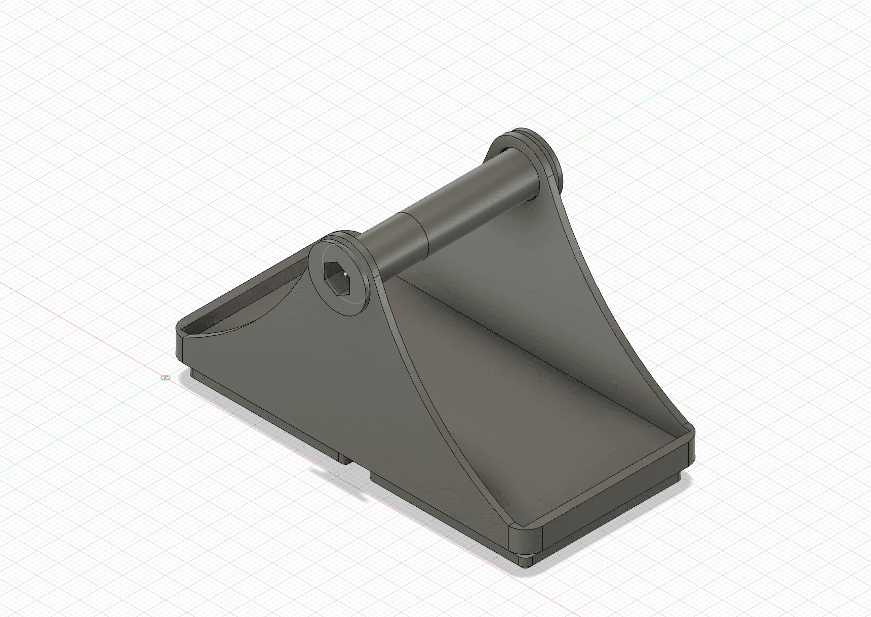 Gridfinity Solder Spool Holder 3d model