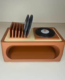 Phone Speaker Record Player 3d model