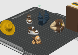 Streetwear Monkey 3MF | Character Decor Multi-Color | HighDetail 3d model