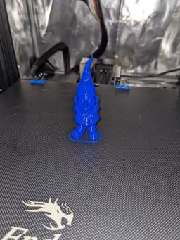 Garden Rock - Dwayne "The Gnome" Johnson - Scaled it down to print in an hour. Turned out pretty well!