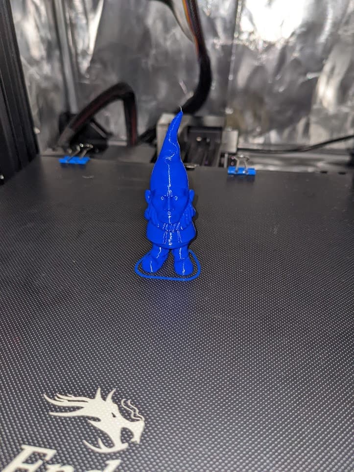 Scaled it down to print in an hour. Turned out pretty well!