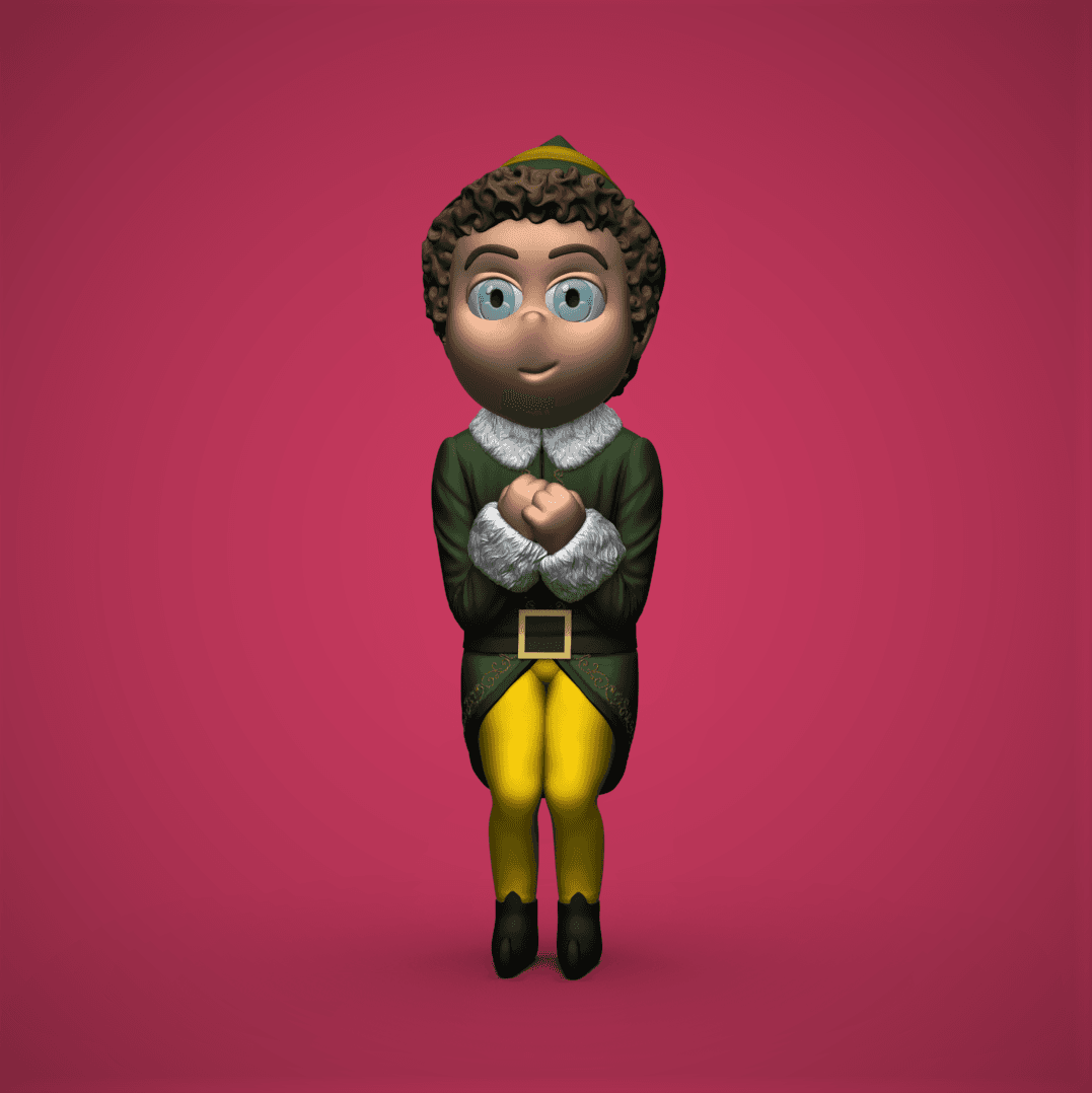 Elf (Little Big Head) 3d model