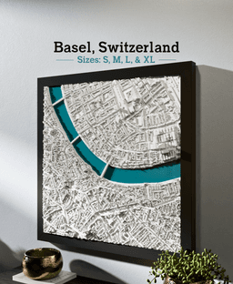 Basel, Switzerland - S, M, L, & XL 3d model