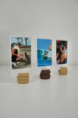 WAVIES photo holders 3d model