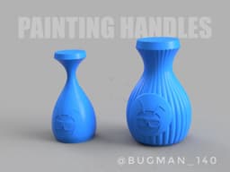 Painting Handles 3d model