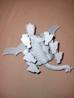 FHW Frilled Remix Dragon 3d model
