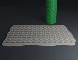 Texture Rollers Art Deco wide Vol.3 (7-9) 3d model