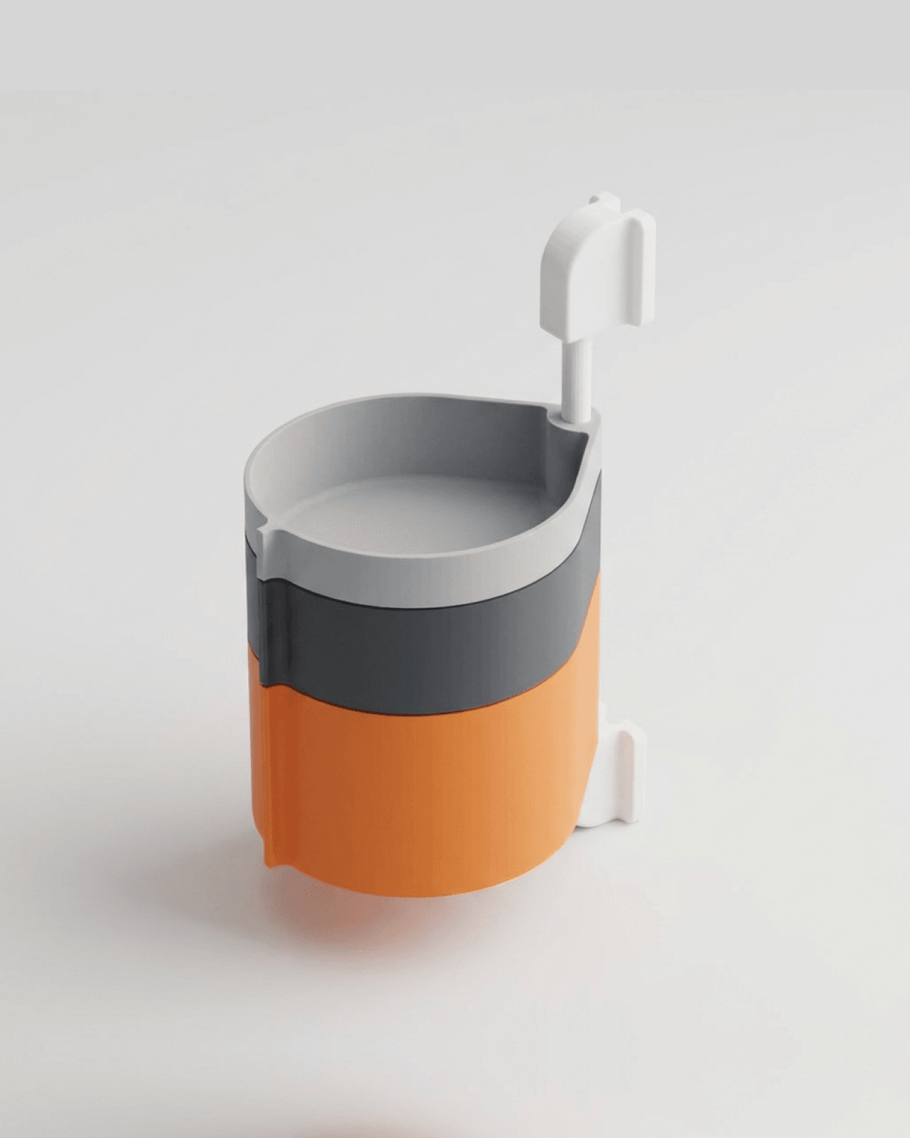 Ikea Skadis Rotatable Tray Set 3d model